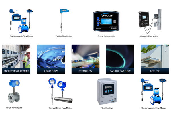 Sản phẩm chính của Onicon FlowMeter Vietnam